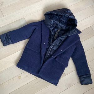 Add down girls coat jacket